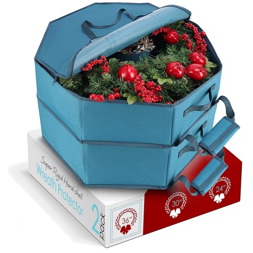 Elegant blue wreath - 36",